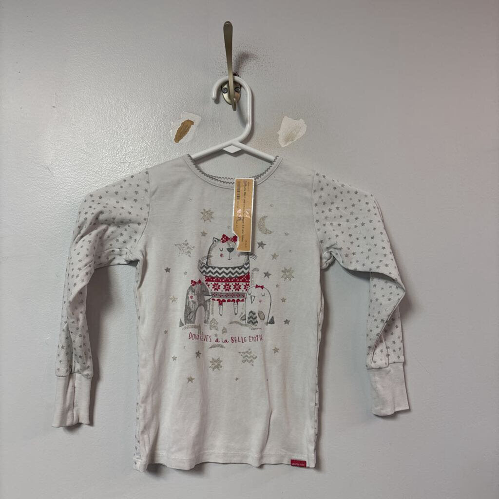 t shirt pjy manche longue 4-5 ans