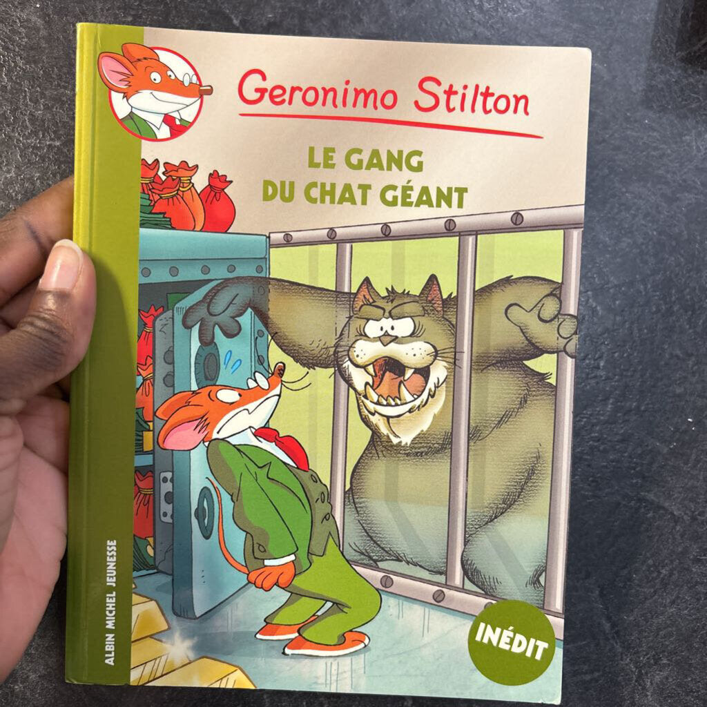 Geronimo Stilton Le gang du chat geant