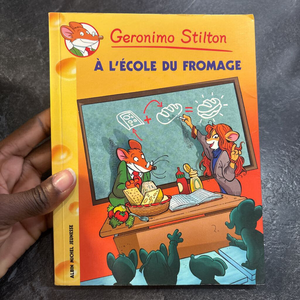 Geronimo Stilton A l ecole du fromage