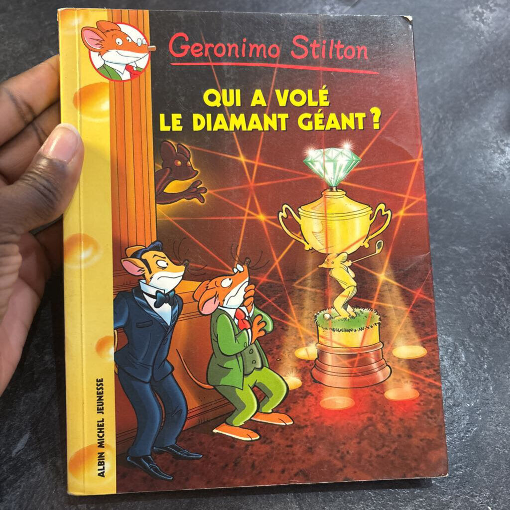 Geronimo Stilton Qui a vole le diamant geant