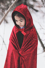 Charger l&#39;image dans la galerie, DEGUISEMENT 1pc Cape de CHAPERON ROUGE 5-6 ans
