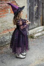 Charger l'image dans la galerie, DEGUISEMENT 2 pcs Robe de sorcière AVEC chapeau AMETHYST the Spider Witch Dress 5-6 ans
