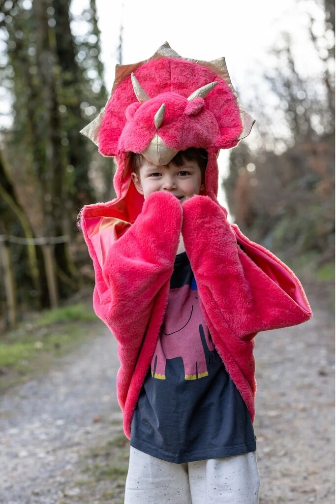 DEGUISEMENT 1 pc Cape de TRICERAOPS 2-3 ans