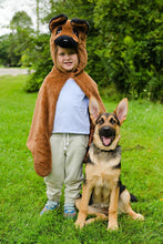 Charger l&#39;image dans la galerie, DEGUISEMENT 1 pc Cape Chien SHEPHERD Dog 4-6 ans
