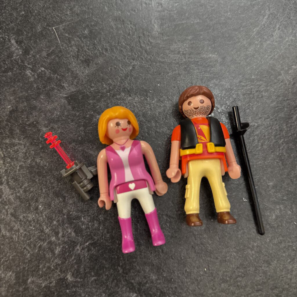 Lot de 2 figurines