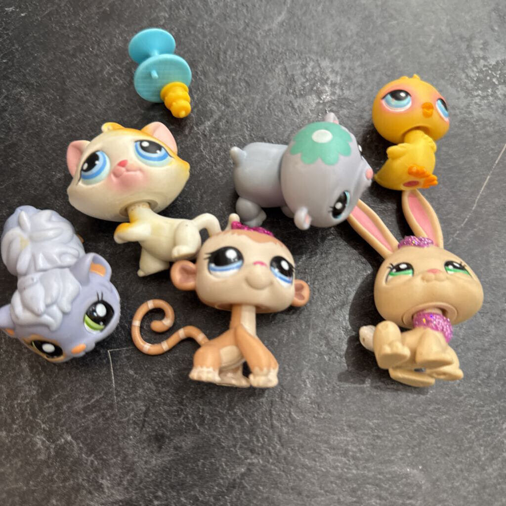 ensemble de 6 figurine d animaux