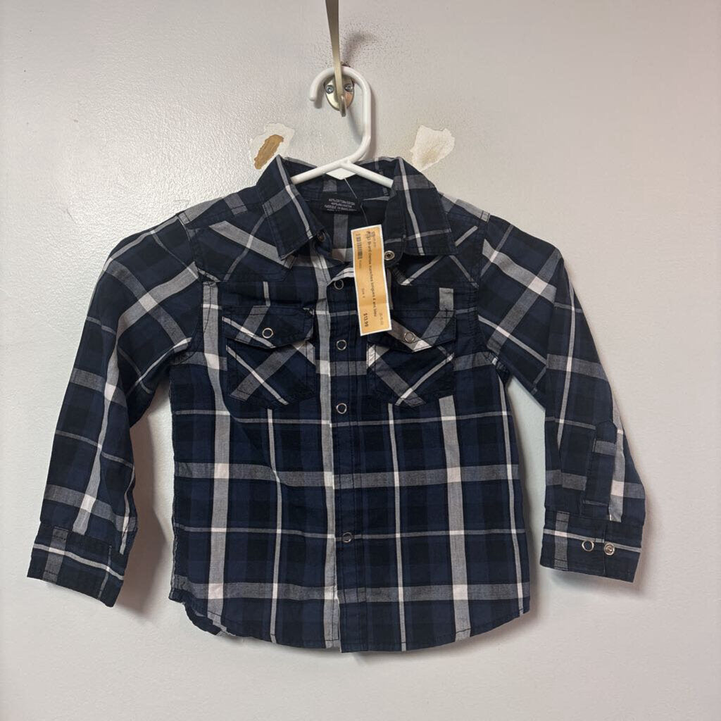 chemise manches longues 4 ans