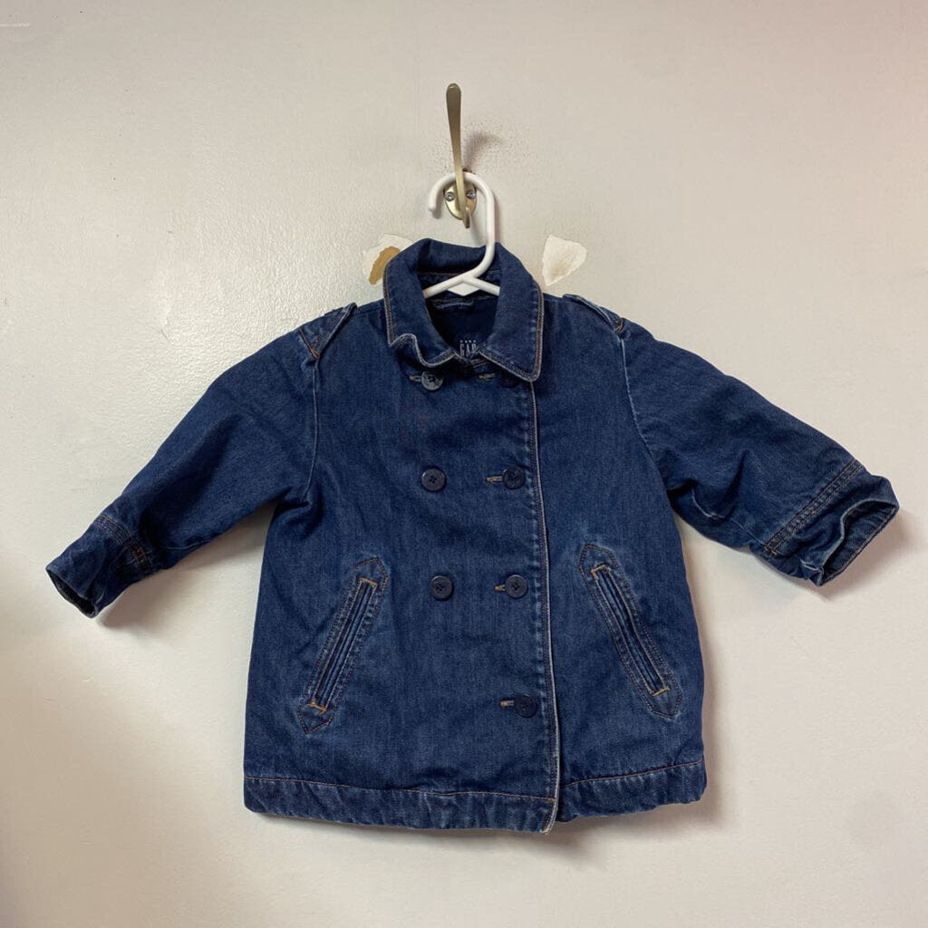 Veste manteau printemps automne LONG double 18-24 mois