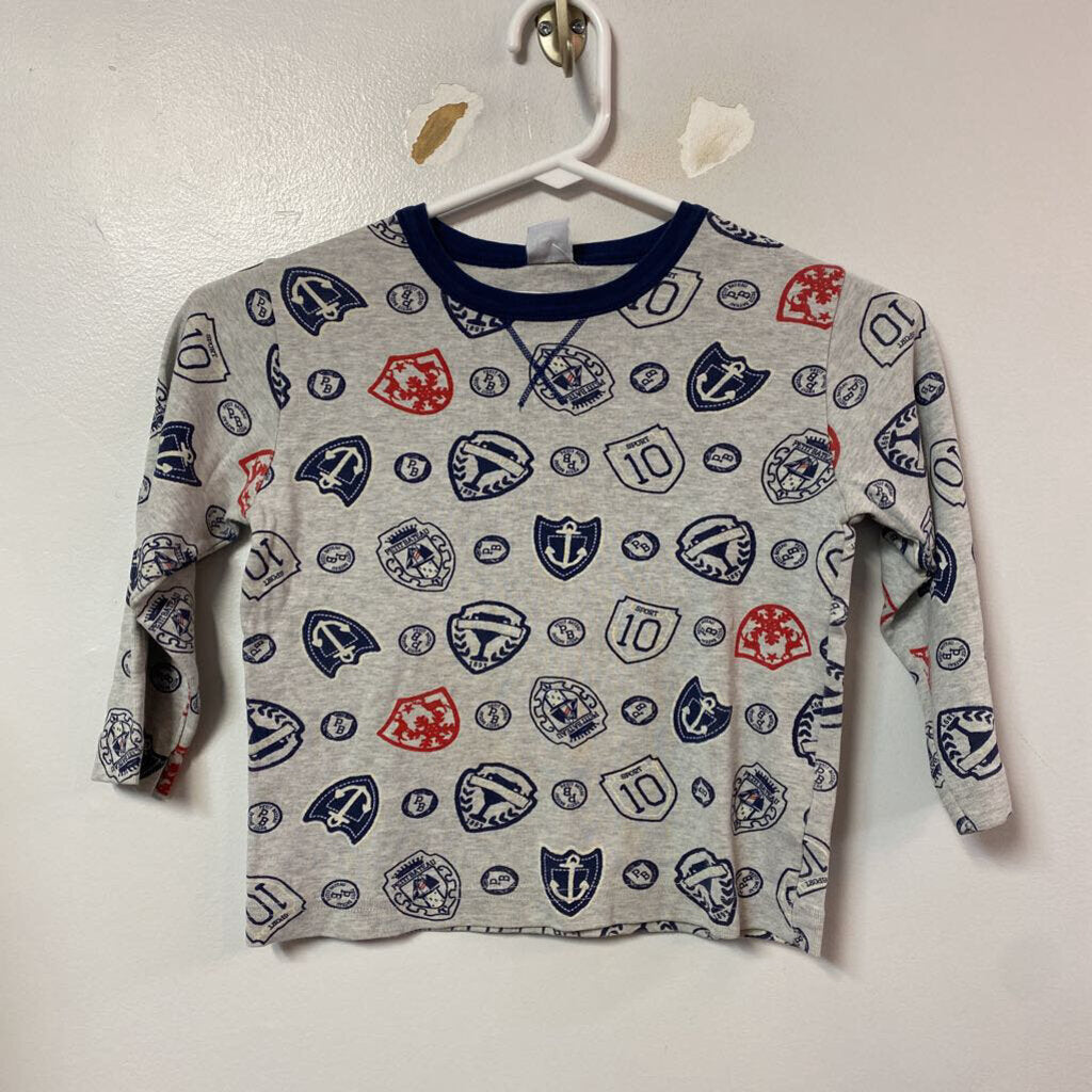 T shirt manches longues pyjama - 4 ans