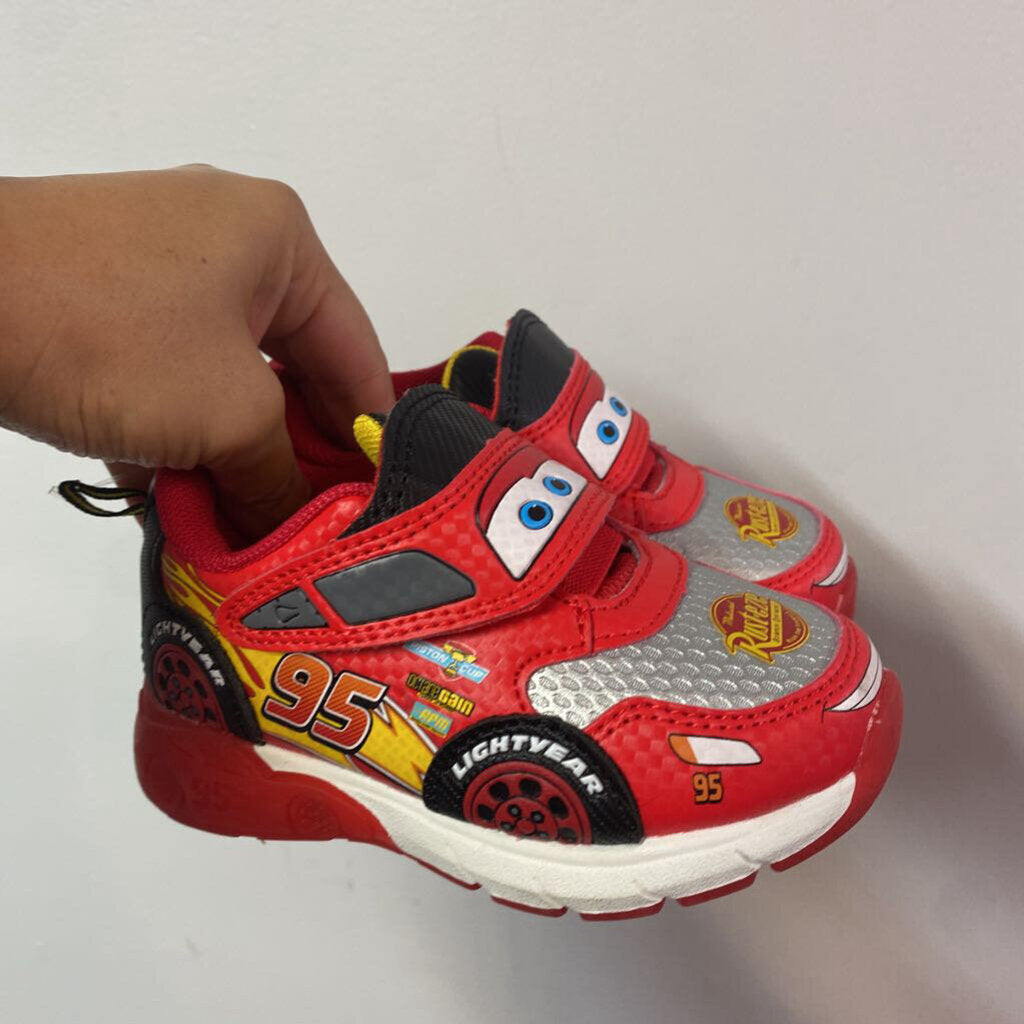 COMME NEUF chaussures enfant Flash McQeen font LUMIERE 7