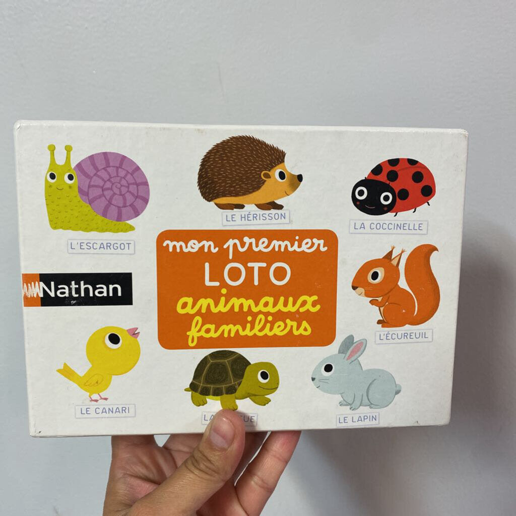 COMPLET Jeu Mon premier LOTO animaux Familiers