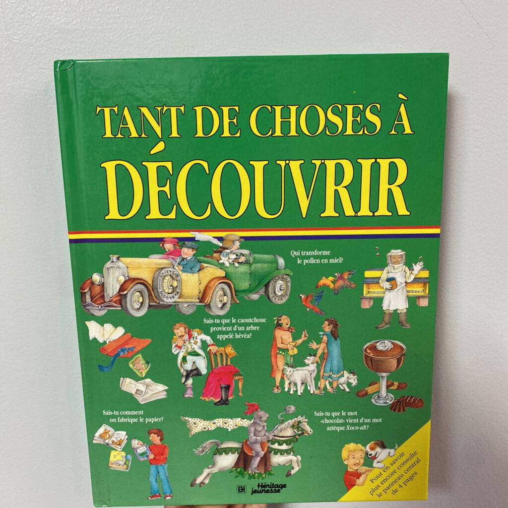 Tant der choses a decouvrir
