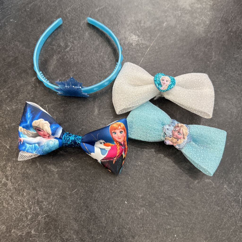 Lot de 4 broches/ diademe FROZEN