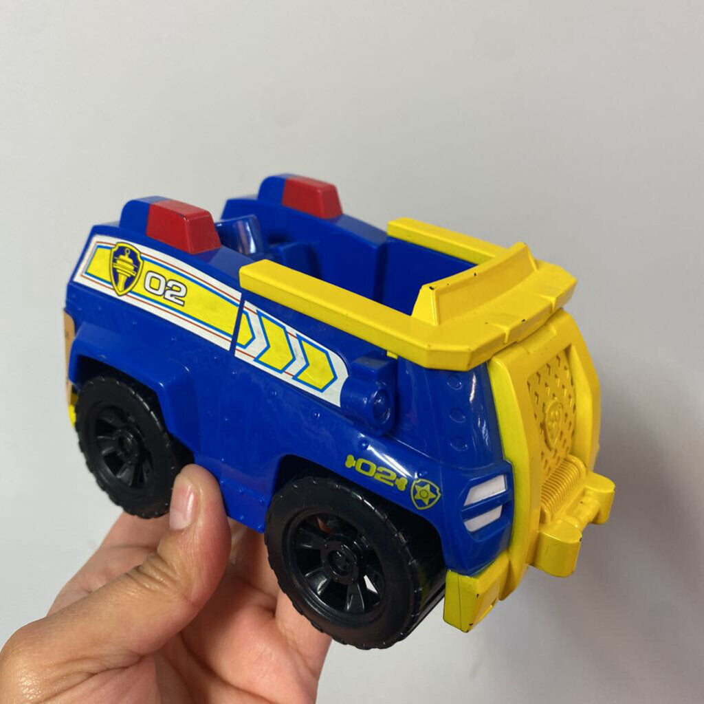 TEL QUEL voiture La pat patrouille CHASE ( pas figurine)