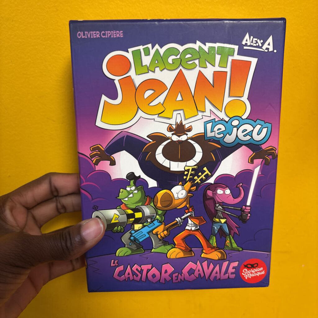 COMPLET l agent jean -le jeu-le castor en cavale