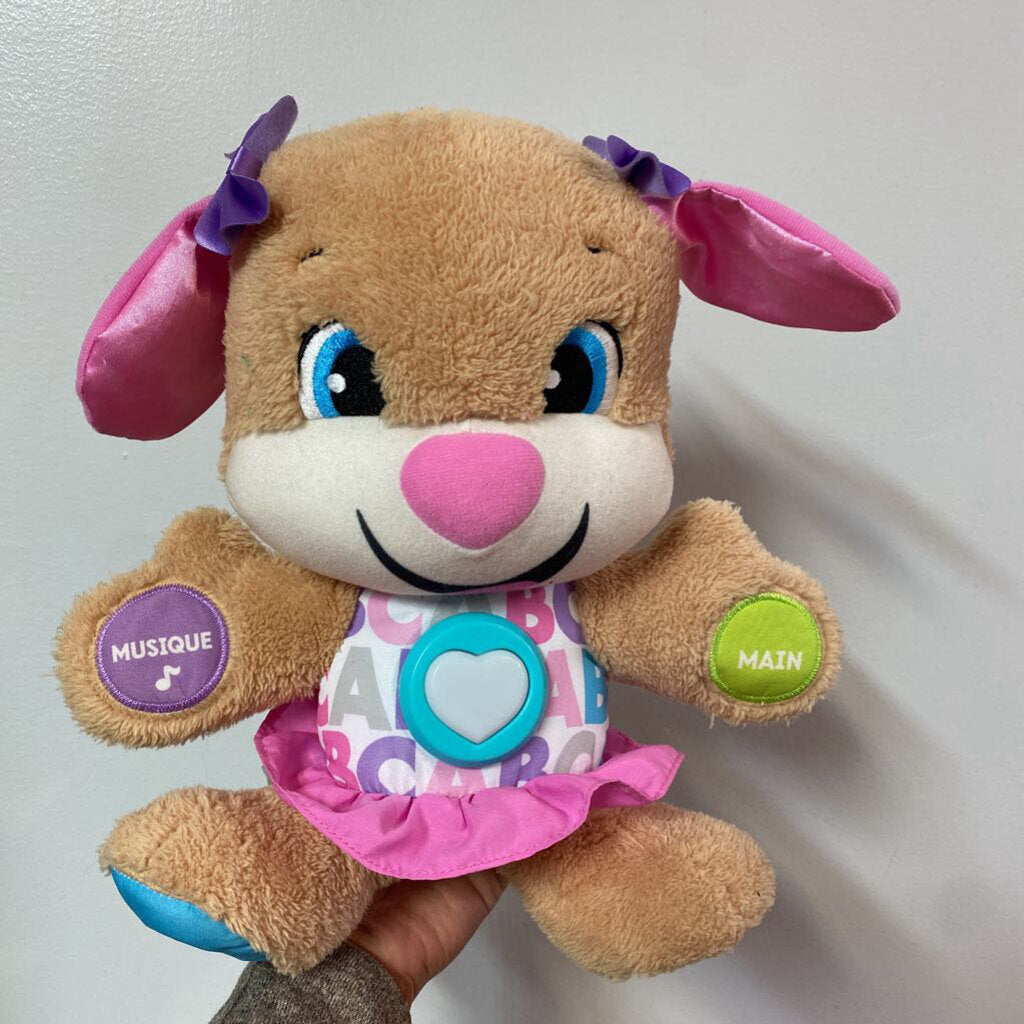 Peluche INTERACTIVE learn and laugh CHIEN