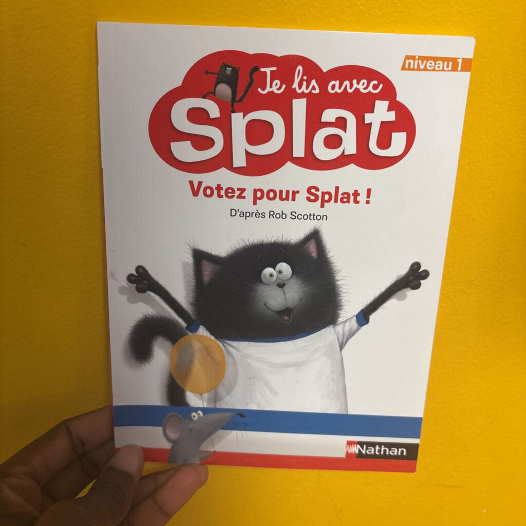 Je lis avec Splat Votez pour Splat