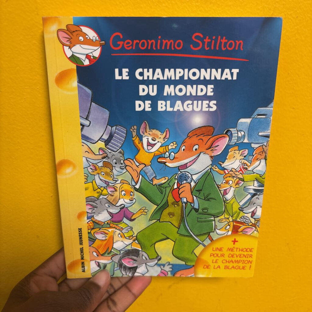 Geronimo Stilton Le championnat du monde de blagues Tome 26