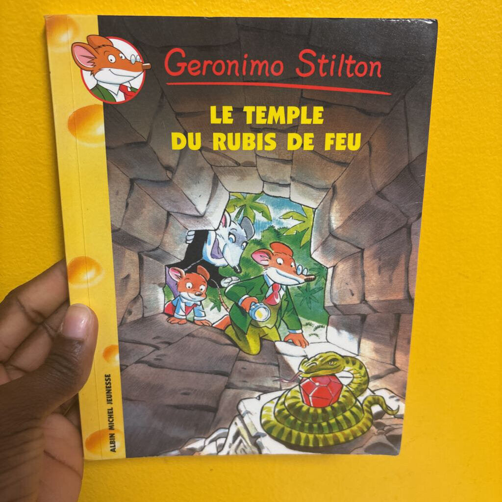 Geronimo Stilton - Le temple du Rubis de feu Tome 25