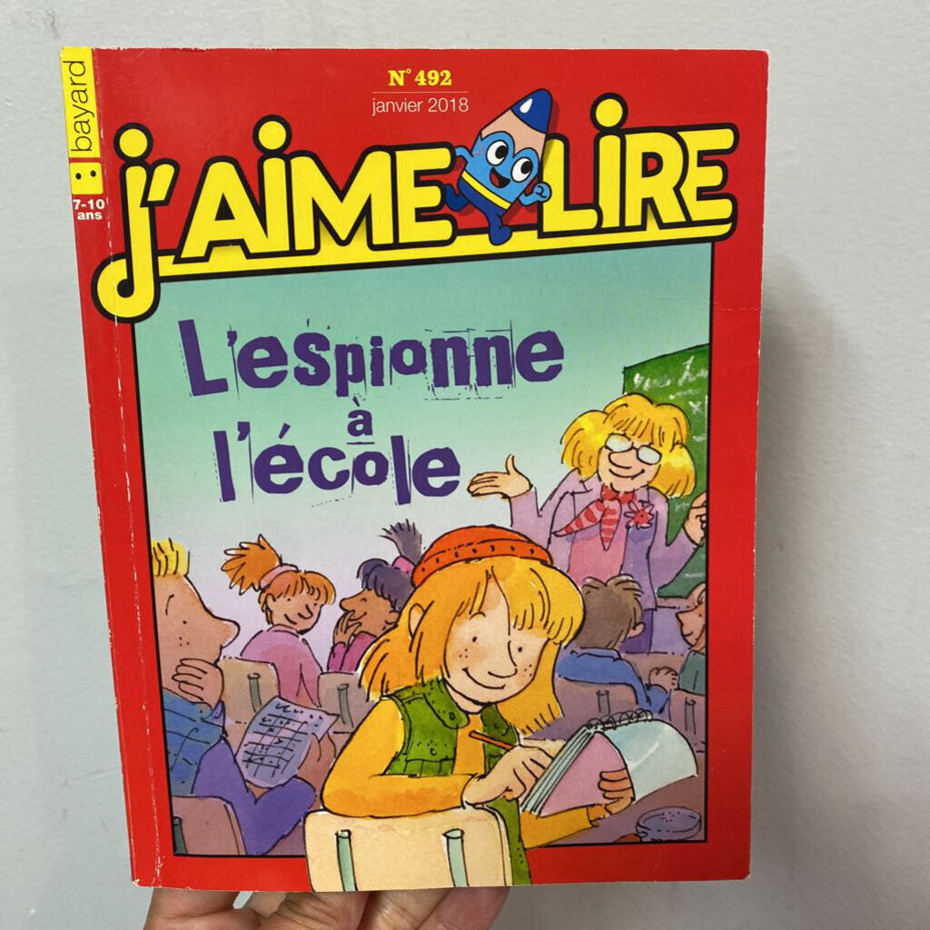 J'aime lire - L'espionne a l'ecole