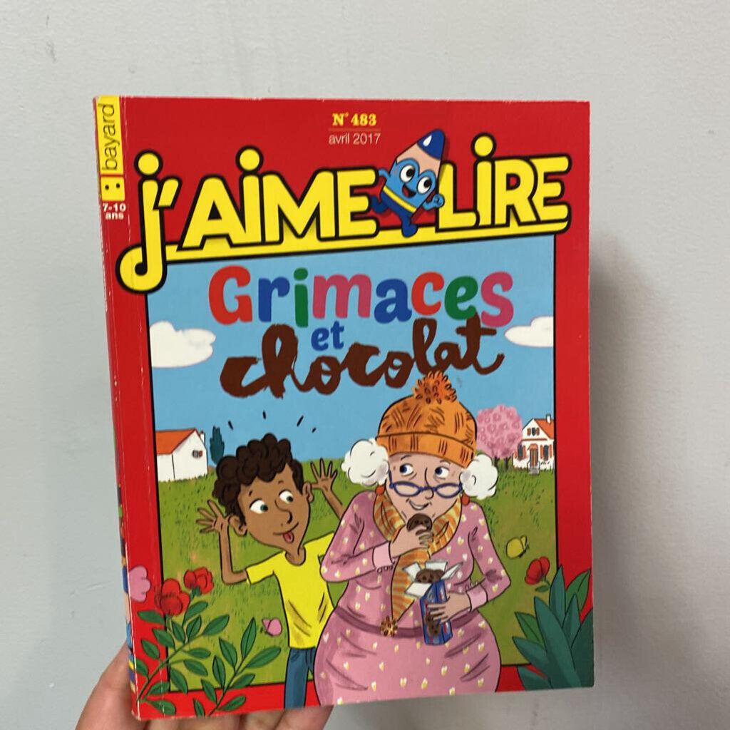 J'aime lire - Grimaces et Chocolat