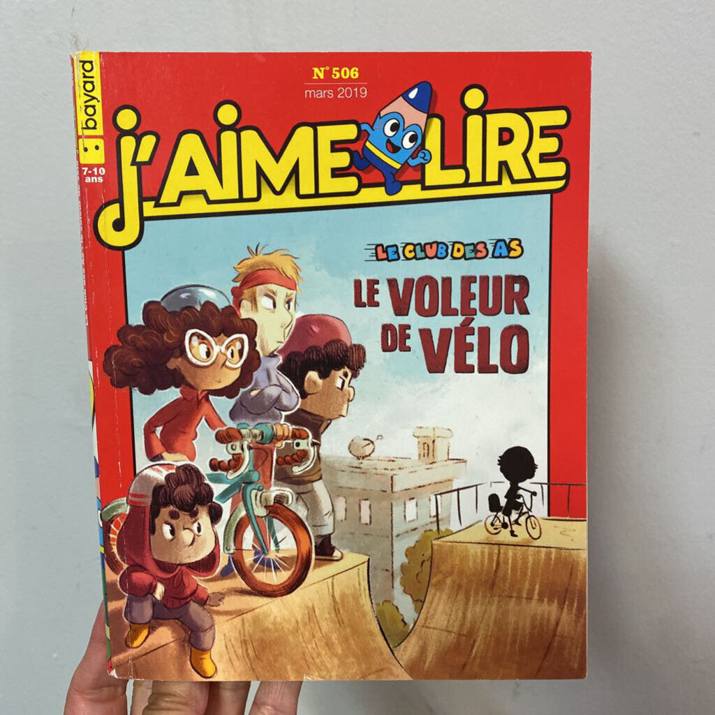 J'aime lire - Le voleur de velo