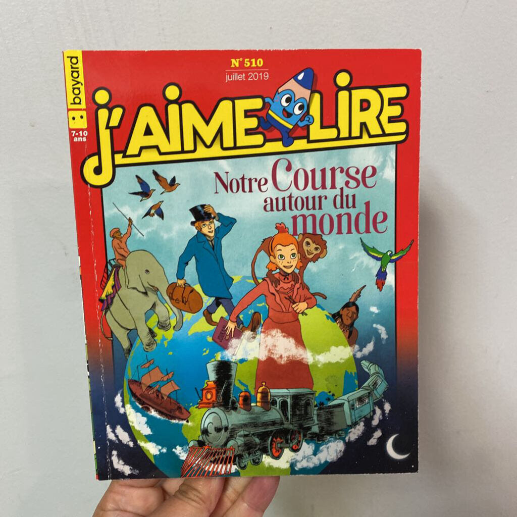 J'aime lire - Notre course autour du monde