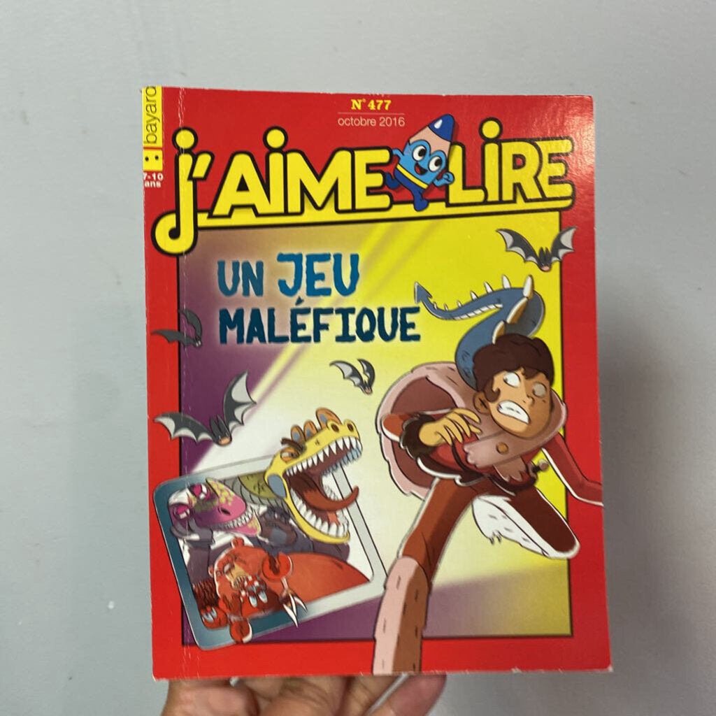 J'aime lire - Un jeu malefique
