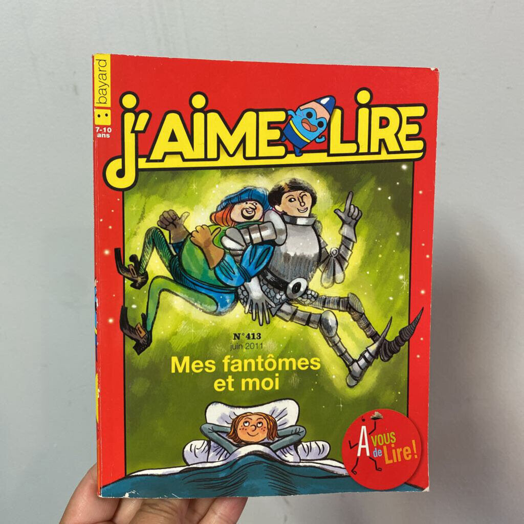 J'aime lire - Mes fantomes et moi