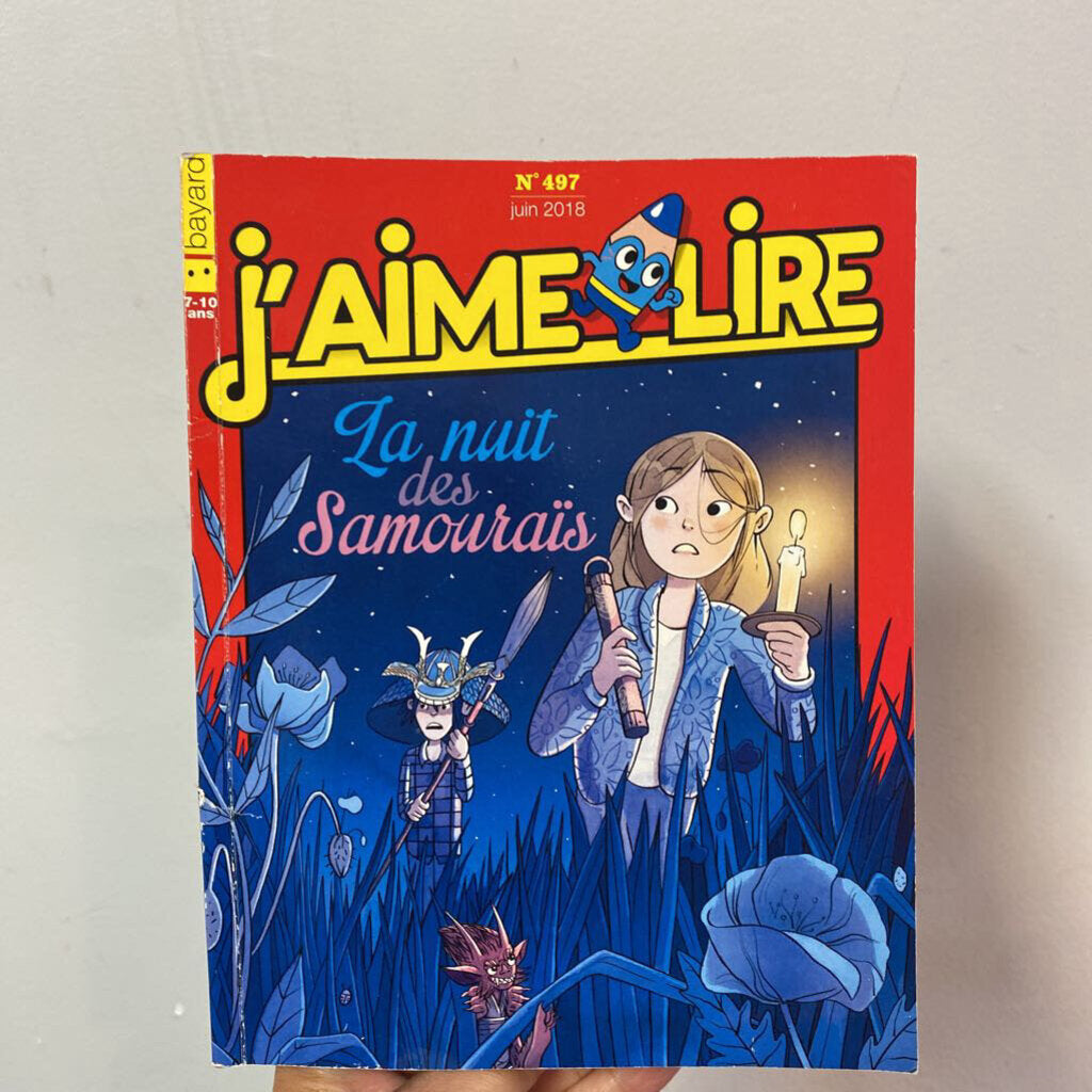 J'aime lire - La nuit des Samourais