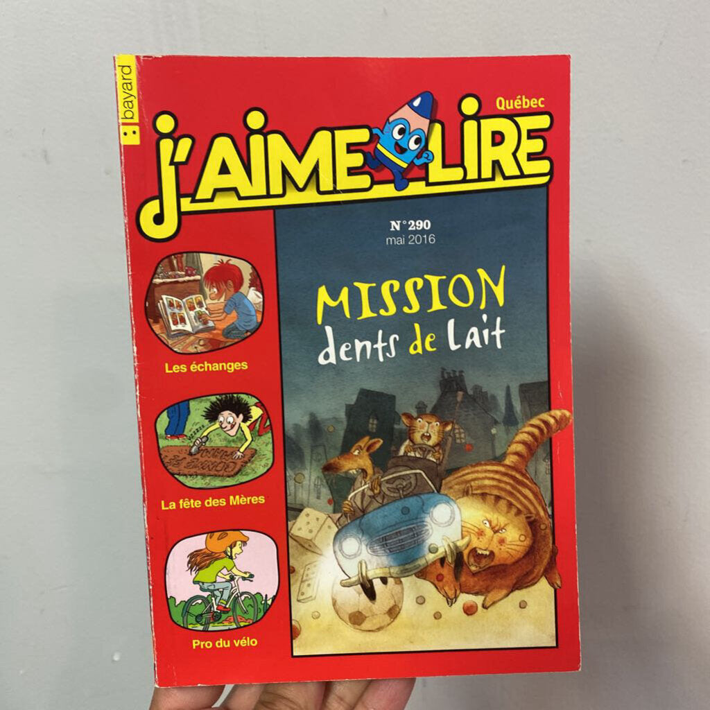 J'aime lire - Mission dents de lait