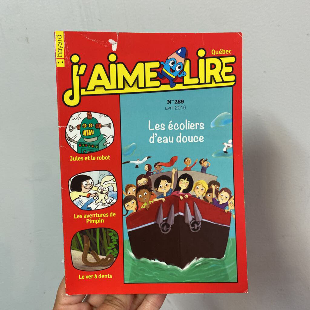 J'aime lire - Les ecoliers d'eau douce