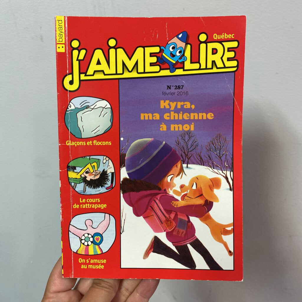 J'aime lire - Kyra ma chienne a moi
