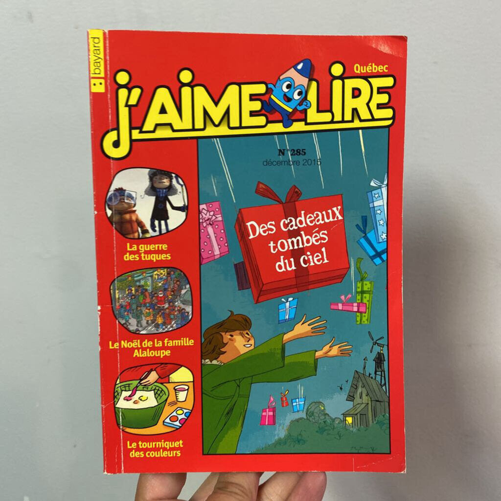 J'aime lire - Des cadeaux tombe du ciel
