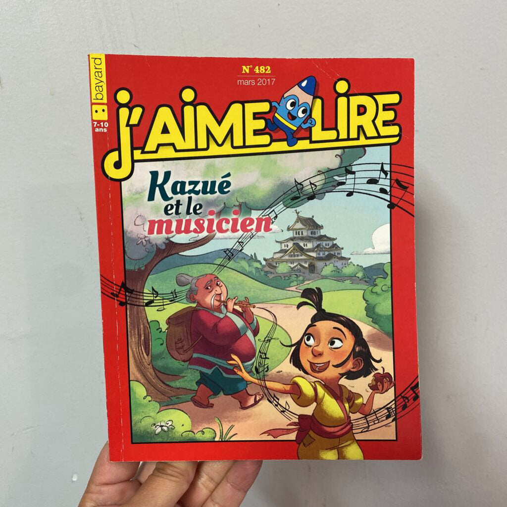 J'aime lire - Kazue et le musicien