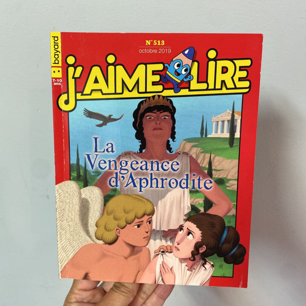 J'aime lire - Le vengeance d 'Aphrodite
