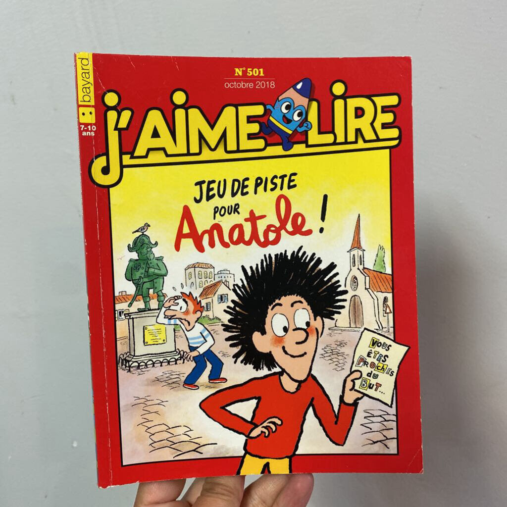 J'aime lire - Jeu de piste pour Anatole
