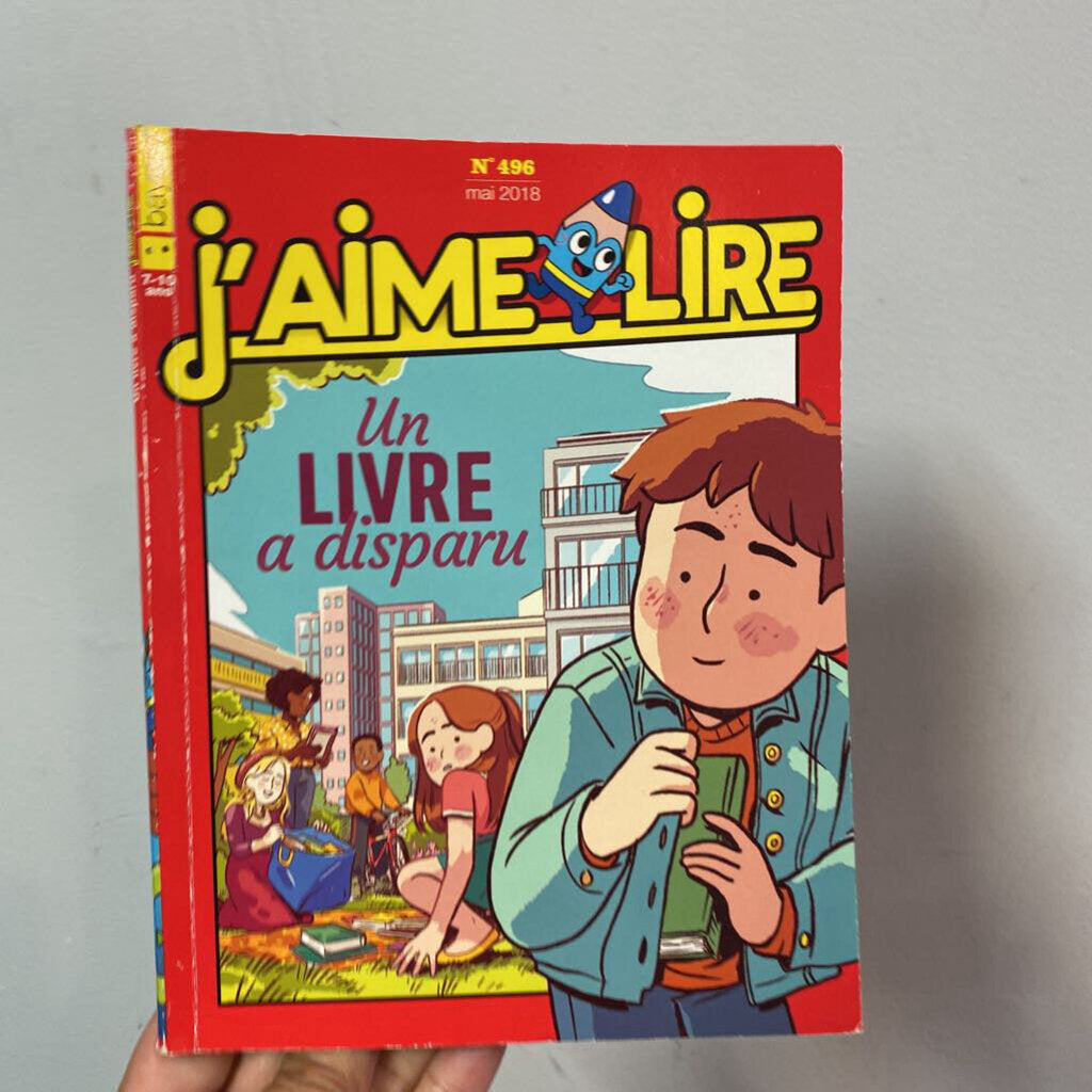 J'aime lire - Un livre a disparu