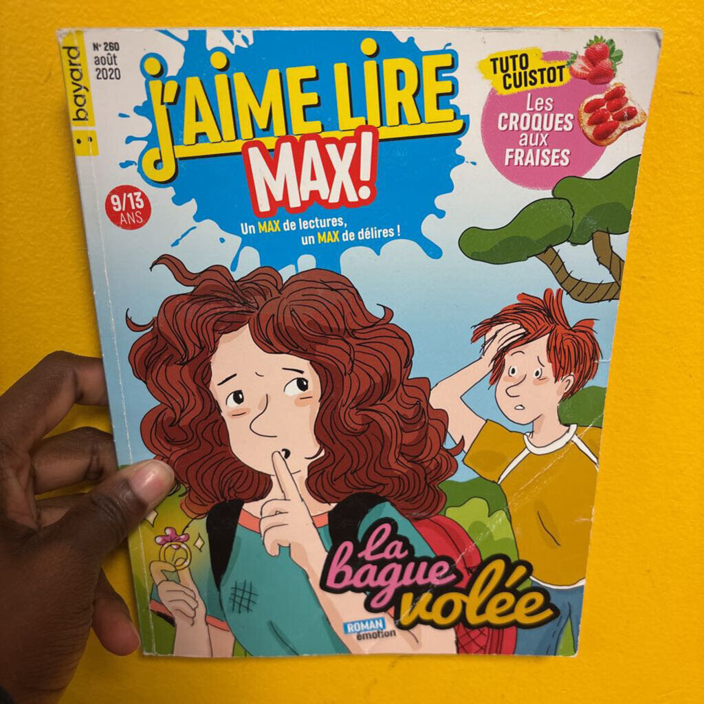 J'aime lire - La bague volee