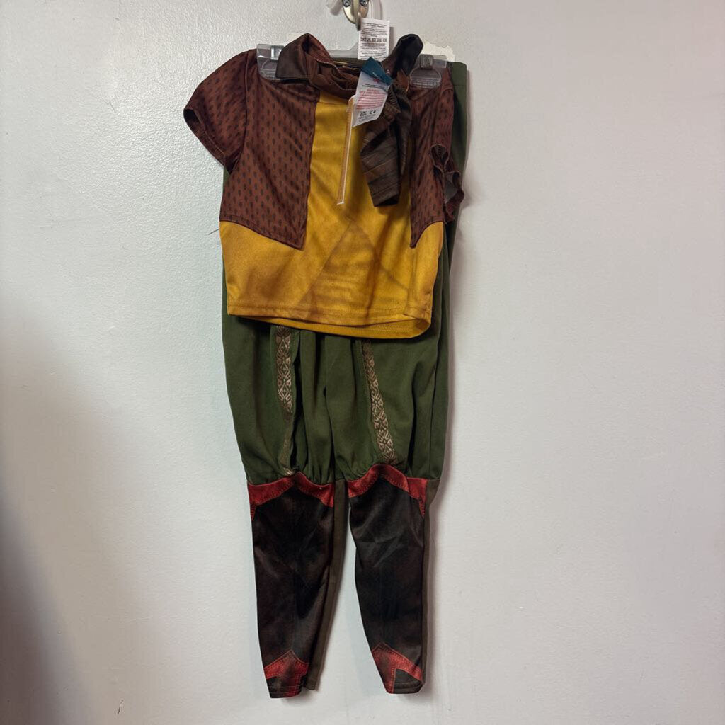 DEGUISEMENT 3 pcs top + pantalon + poignee RAYA MEDIUM +/- 5-7 ans
