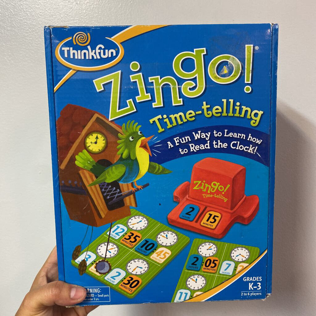 IMPECC Jeu eductatif ZINGO Time-telling