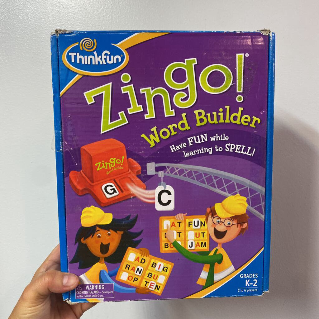 IMPECC Jeu eductatif ZINGO Word Builder
