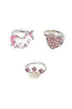 Charger l&#39;image dans la galerie, Set de 3 anneaux PRINCESS RING
