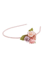 Charger l&#39;image dans la galerie, Diadème FLEURS et PERLES Pearls and Twirls Headband
