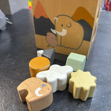 Charger l&#39;image dans la galerie, Boite Trieur de formes avec 6 formes en BOIS
