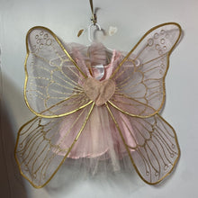 Charger l&#39;image dans la galerie, DEGUISEMENT HAUTE QUALITÉ - 3 pcs Robe + bandeau + ailes 3 ans
