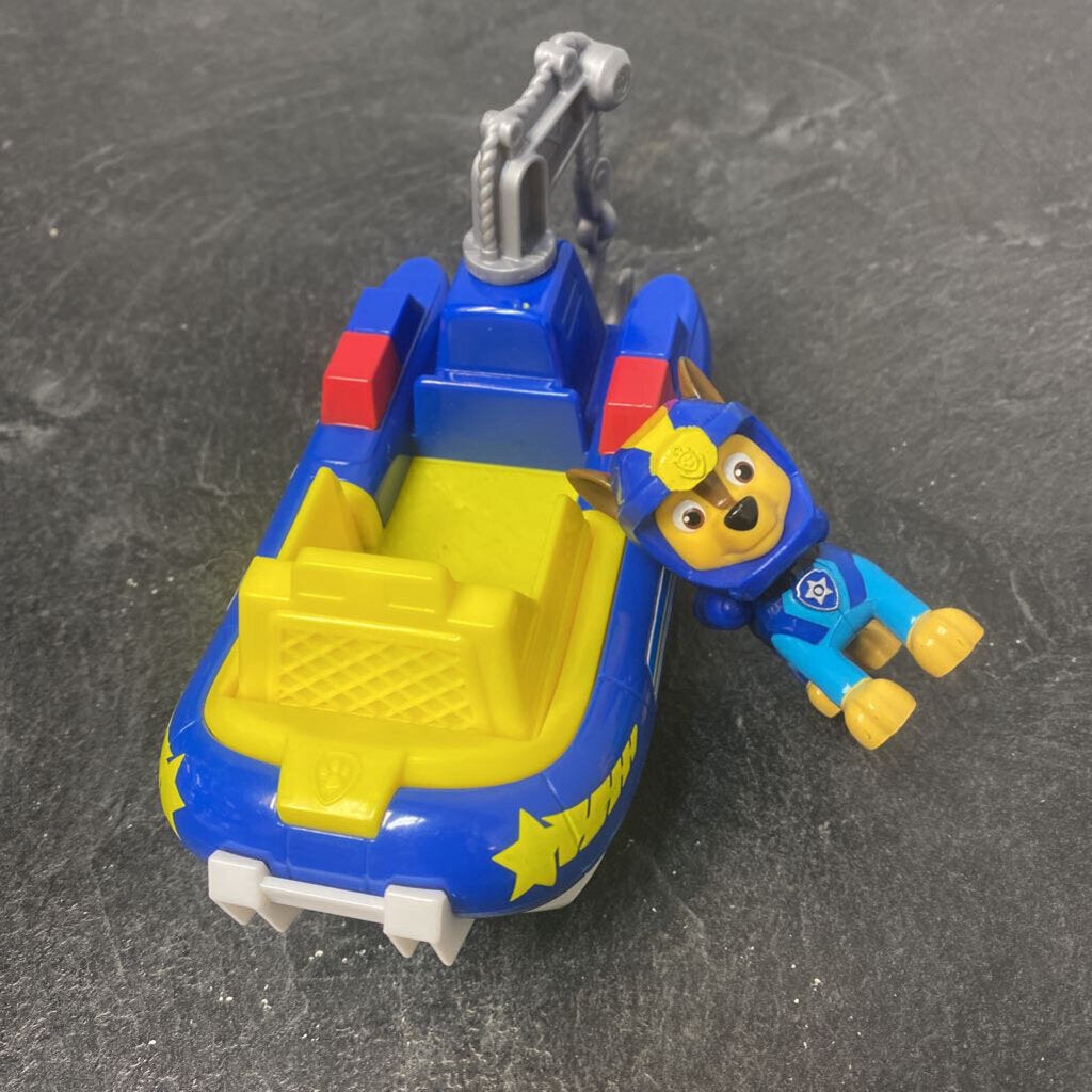 Nouvelle generation - Navette Police Pat Patrouille avec figurine CHESSE