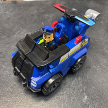 Charger l&#39;image dans la galerie, MOYEN Nouvelle generation - Helicoptere TRANSFORMABLE Pat Patrouille avec figurine CHESSE
