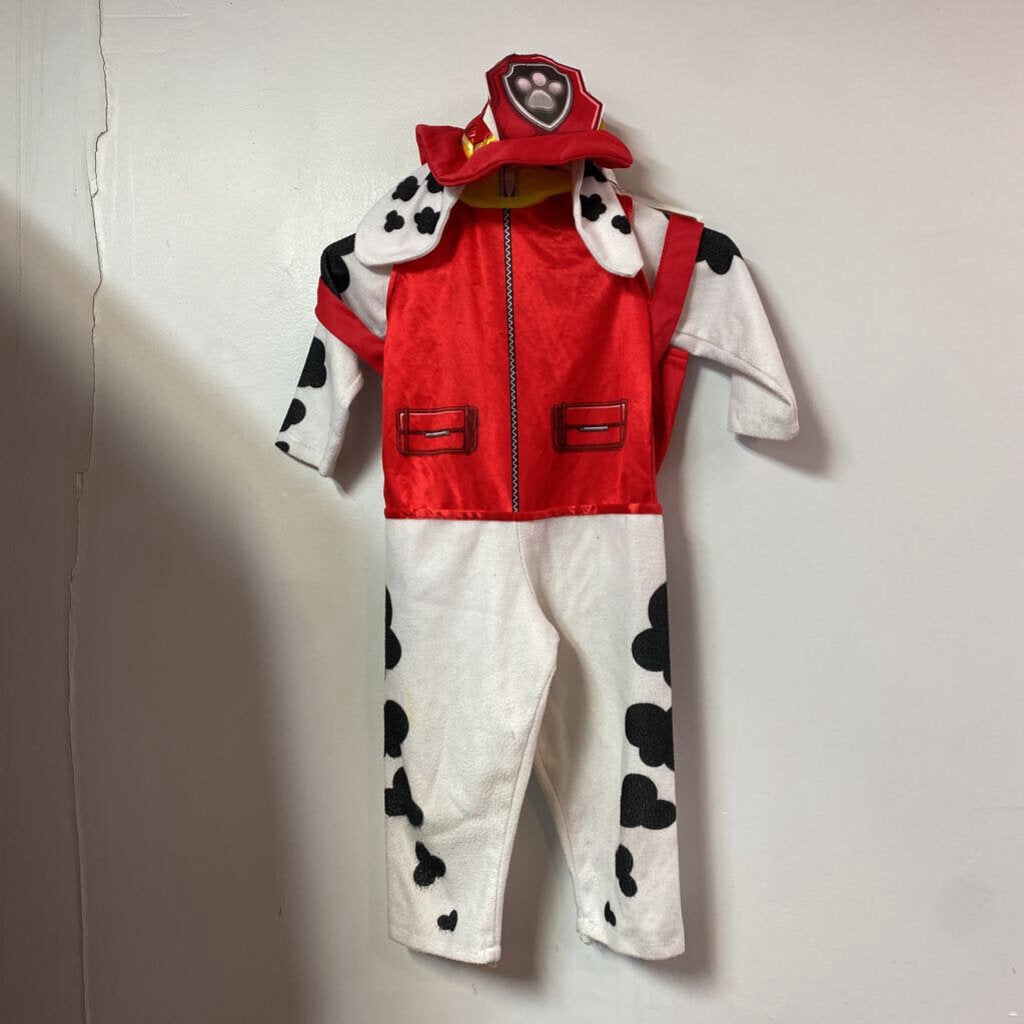 DEGUISEMENT 3 pcs Jumpsuit + casque + sac a dos MARCUS de la PAT PATROUILLE 3-4 ans