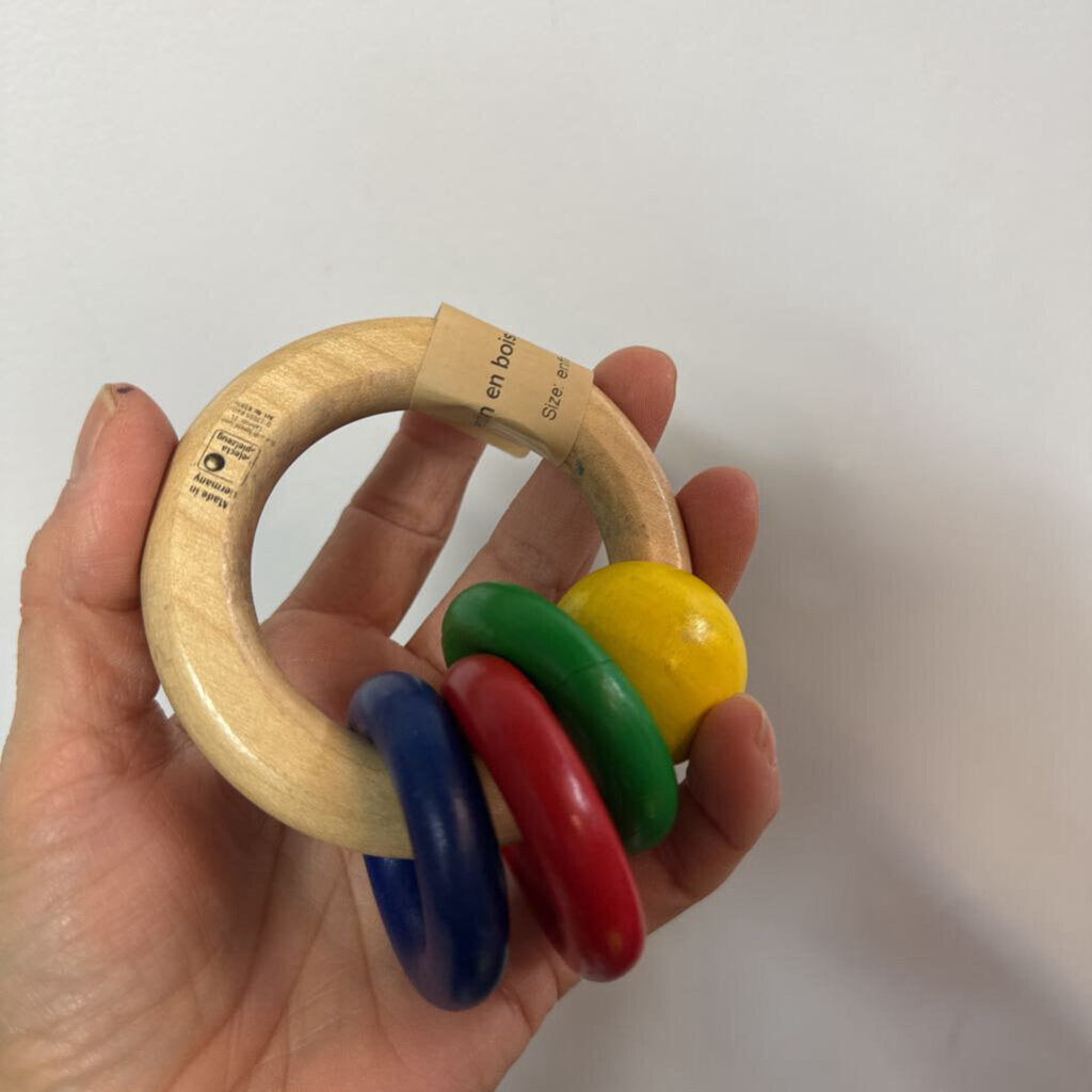 jouet de dentition en bois